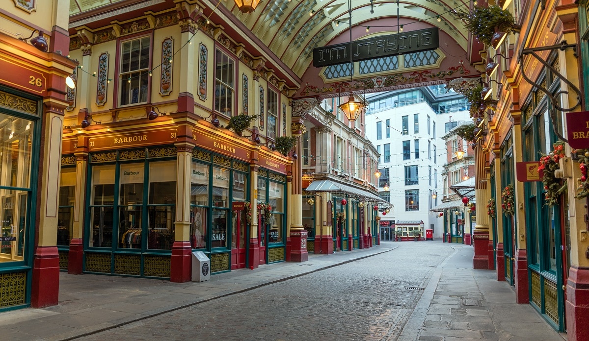 Le marche couvert de Leadenhall