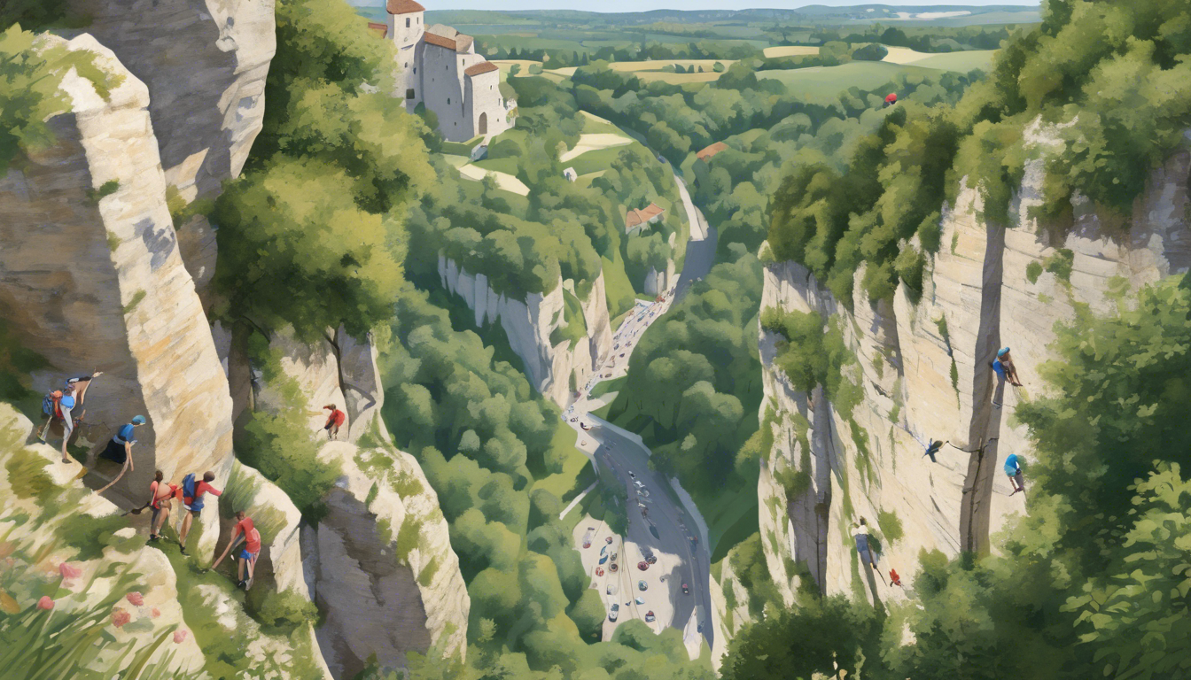 découvrez les joies de l'escalade à saint-bauzille-de-montmel, un paradis pour les amateurs d'aventure. profitez de paysages époustouflants, de parcours adaptés à tous les niveaux et d'une communauté passionnée. parfait pour explorer la nature tout en défiant vos limites!