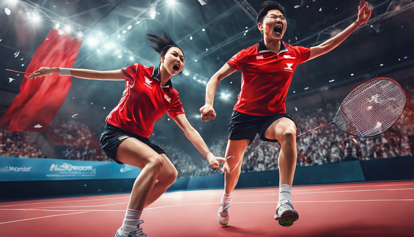 découvrez les moments forts du championnat du monde de badminton, où les meilleurs joueurs s'affrontent dans des matchs palpitants. plongez dans l'intensité des compétitions, explorez les performances exceptionnelles et revivez les anecdotes mémorables qui ont marqué cet événement incontournable pour tous les passionnés de badminton.