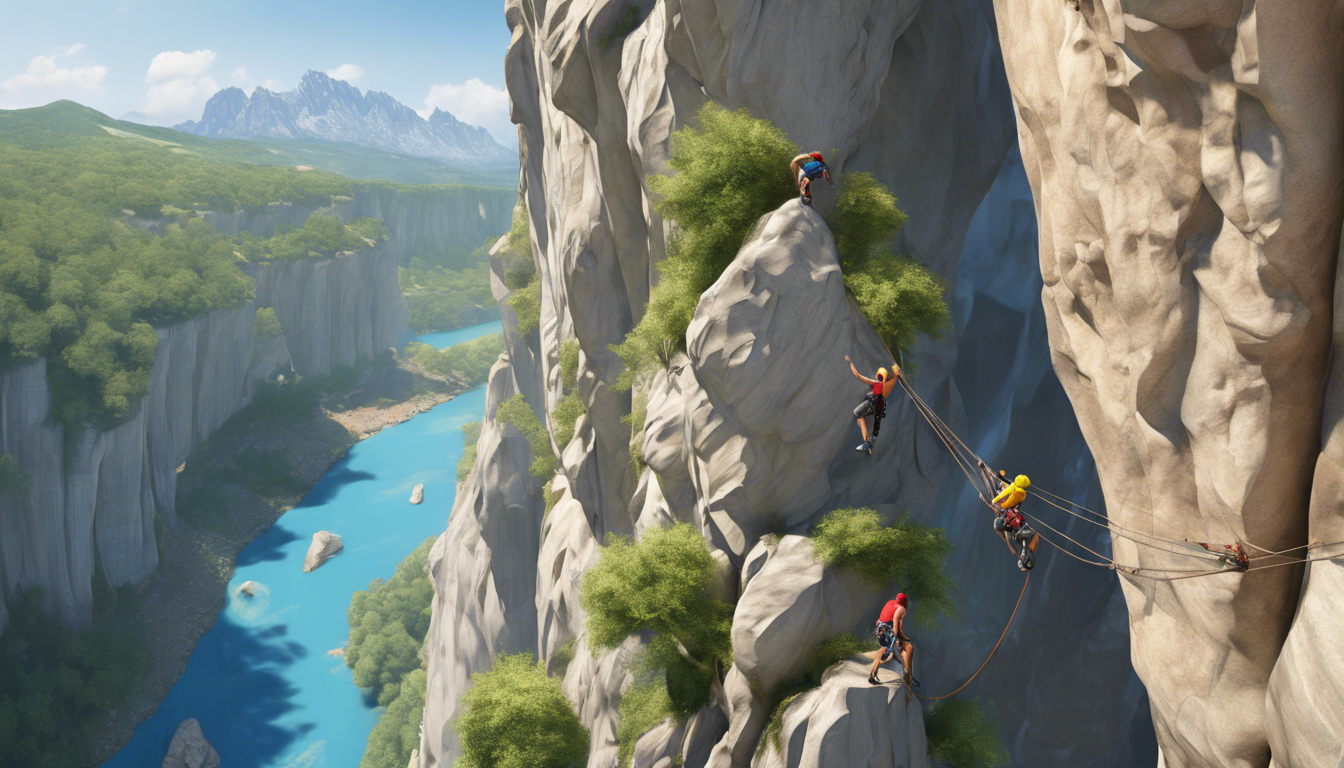 venez explorer l'escalade au pont de barret, un lieu exceptionnel pour les passionnés d'aventure. profitez de paysages à couper le souffle et de défis adaptés à tous les niveaux. que vous soyez débutant ou expert, découvrez le plaisir de gravir des parois rocheuses dans un cadre naturel magnifique.