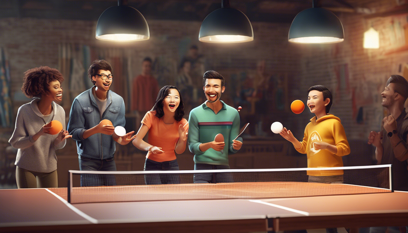 découvrez le plaisir du mini ping pong, un jeu amusant et accessible à tous, idéal pour partager des moments conviviaux en famille ou entre amis. pratiquez vos coups tout en vous amusant avec ce sport ludique qui s'invite partout !