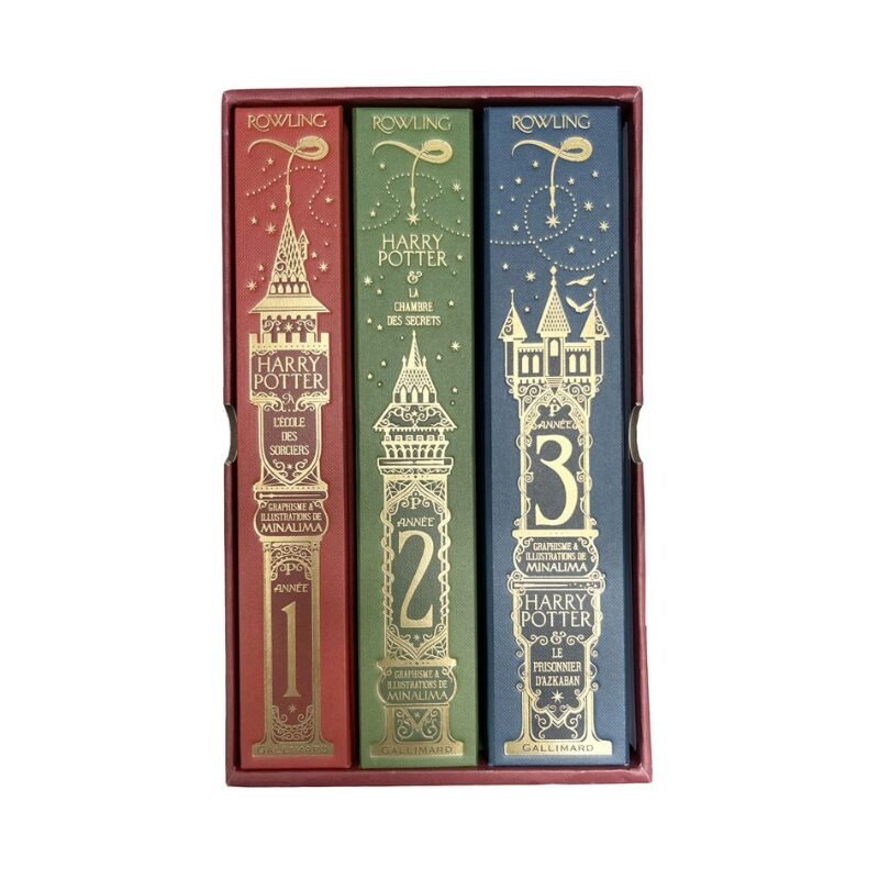 Coffret Harry Potter Minalima (Tome 1 à 3)