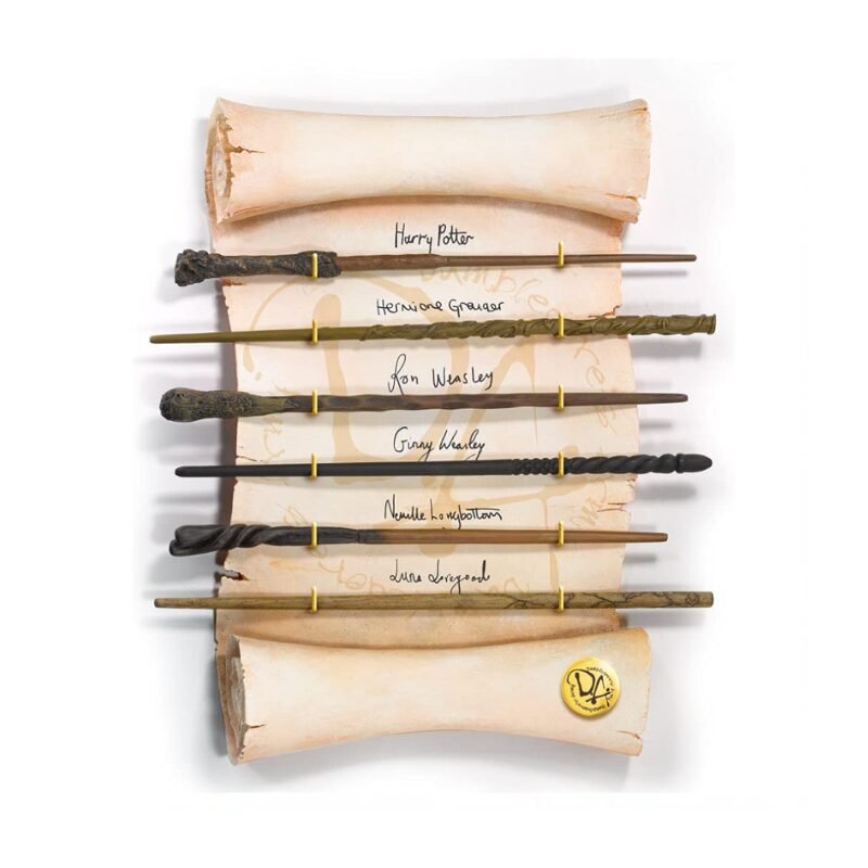 Collection de 6 baguettes Harry Potter de l'Armée de Dumbledore