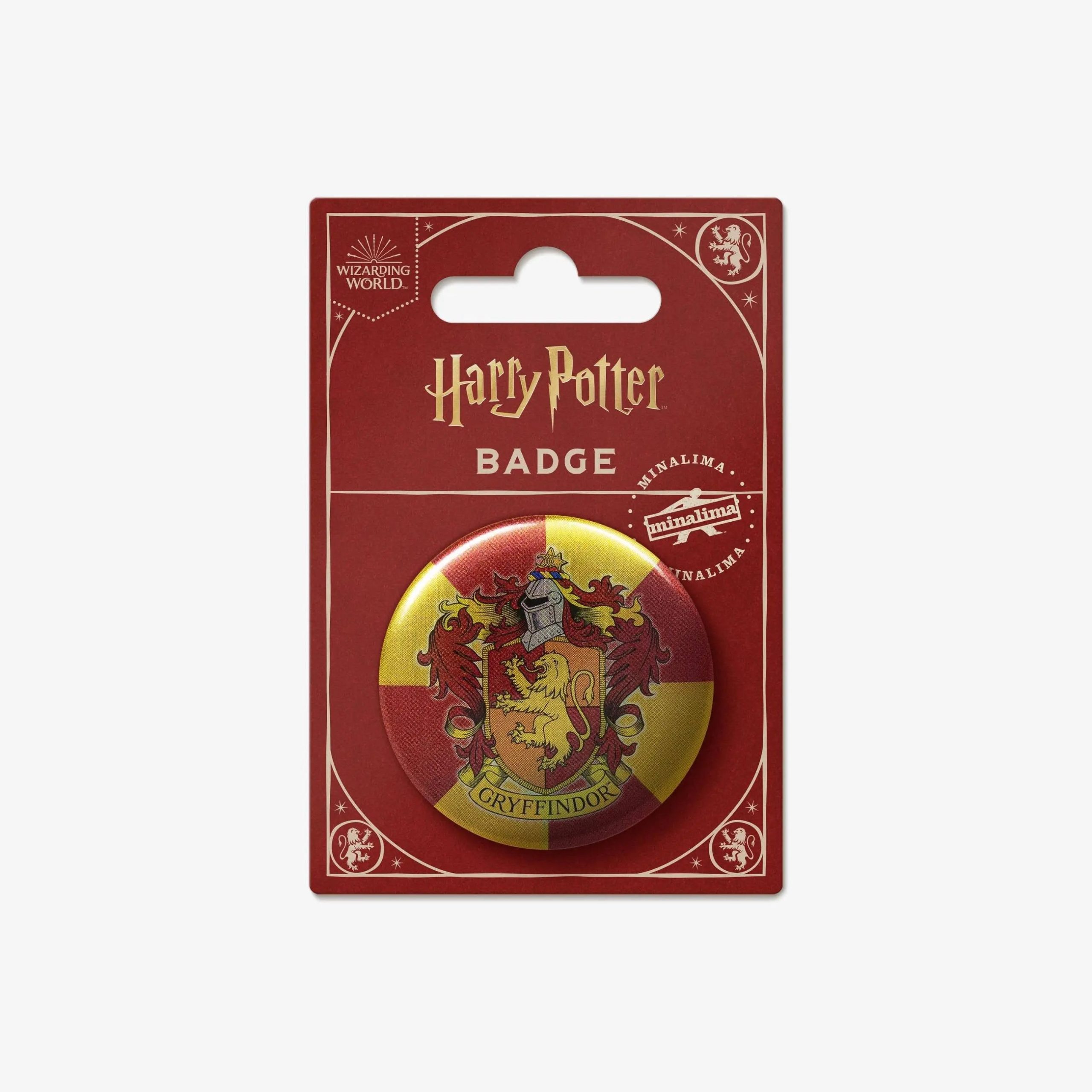 Badge Écusson Gryffondor MinaLima Harry Potter