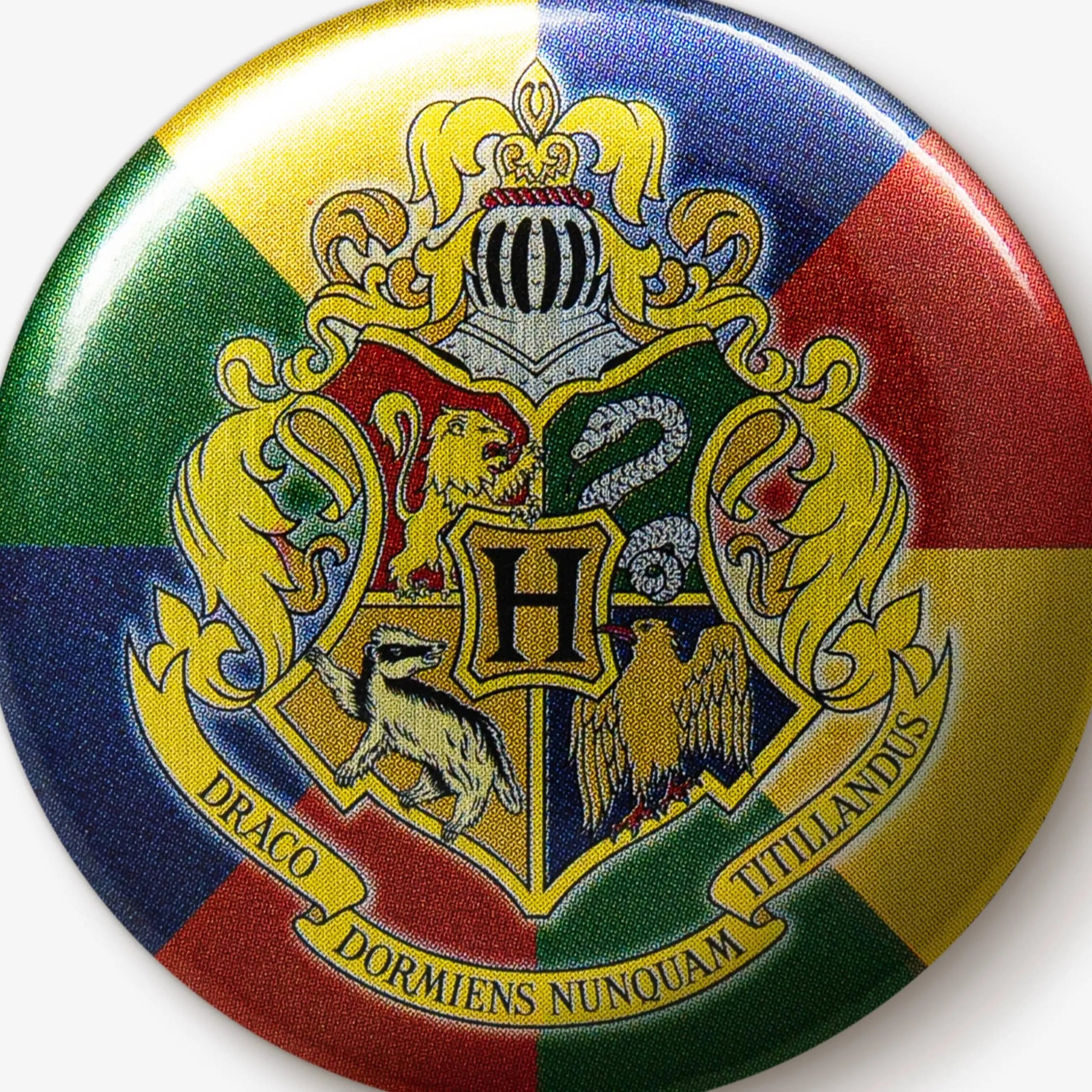 Badge Écusson Poudlard MinaLima Harry Potter