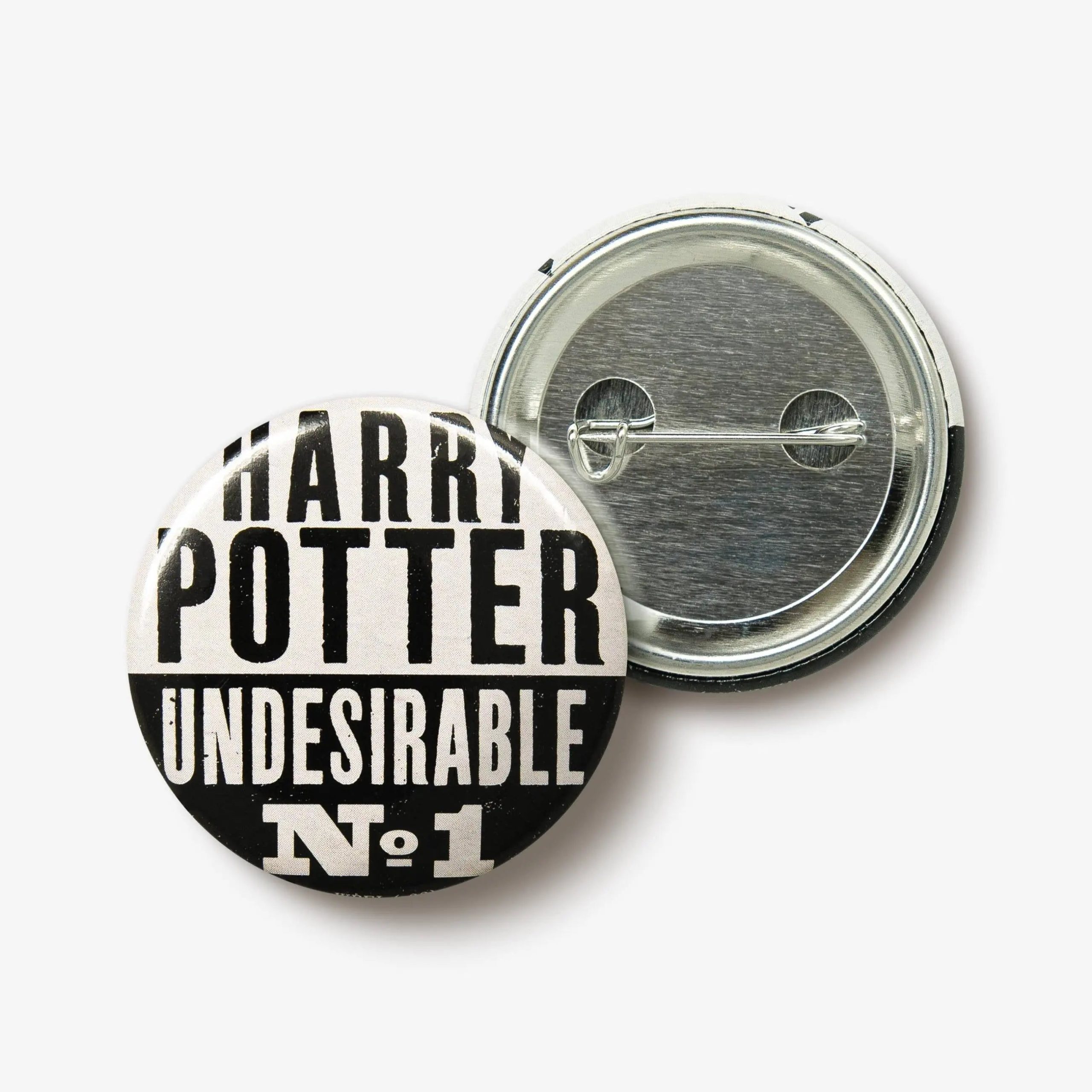 Badge Gazette du Sorcier Undesirable N°1 Harry Potter
