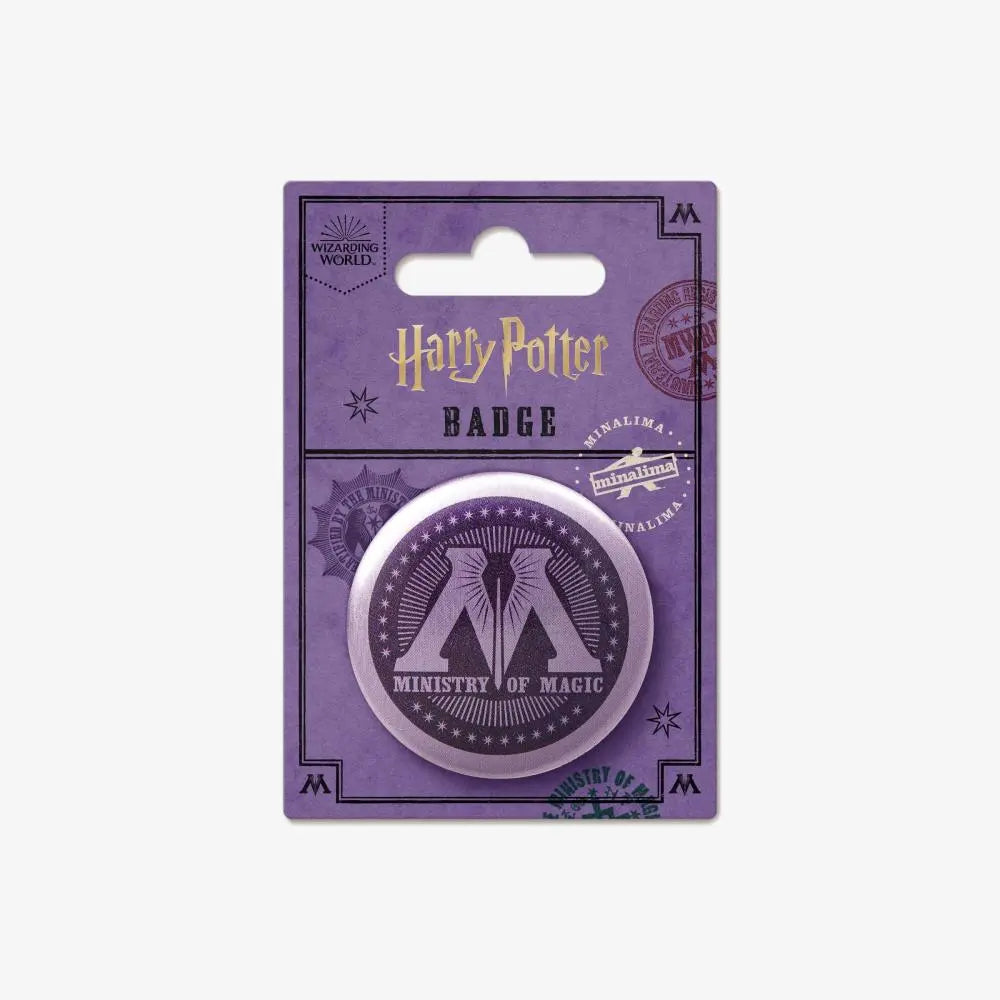 Badge Métallique Ministère de la Magie - MinaLima Harry Potter