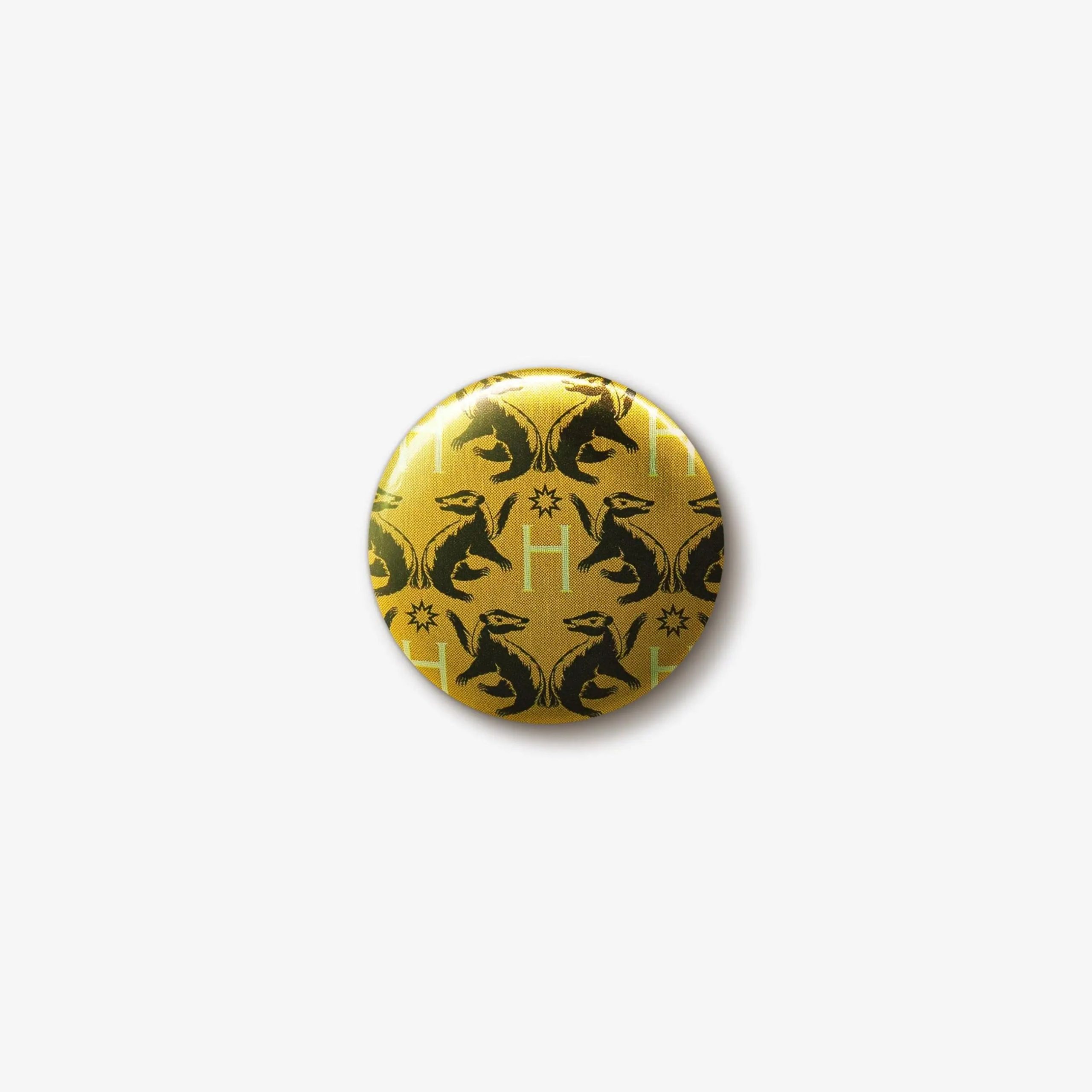 Badge Motif Poufsouffle Les Animaux Fantastiques Harry Potter