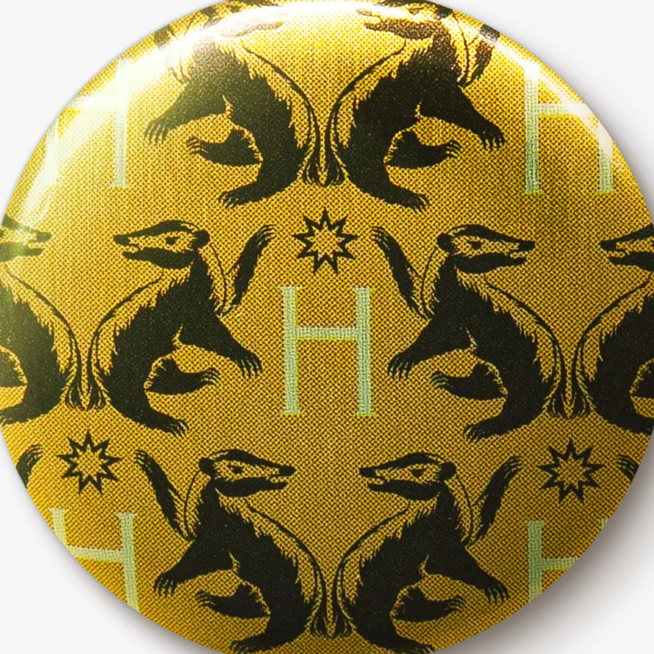 Badge Motif Poufsouffle Les Animaux Fantastiques Harry Potter