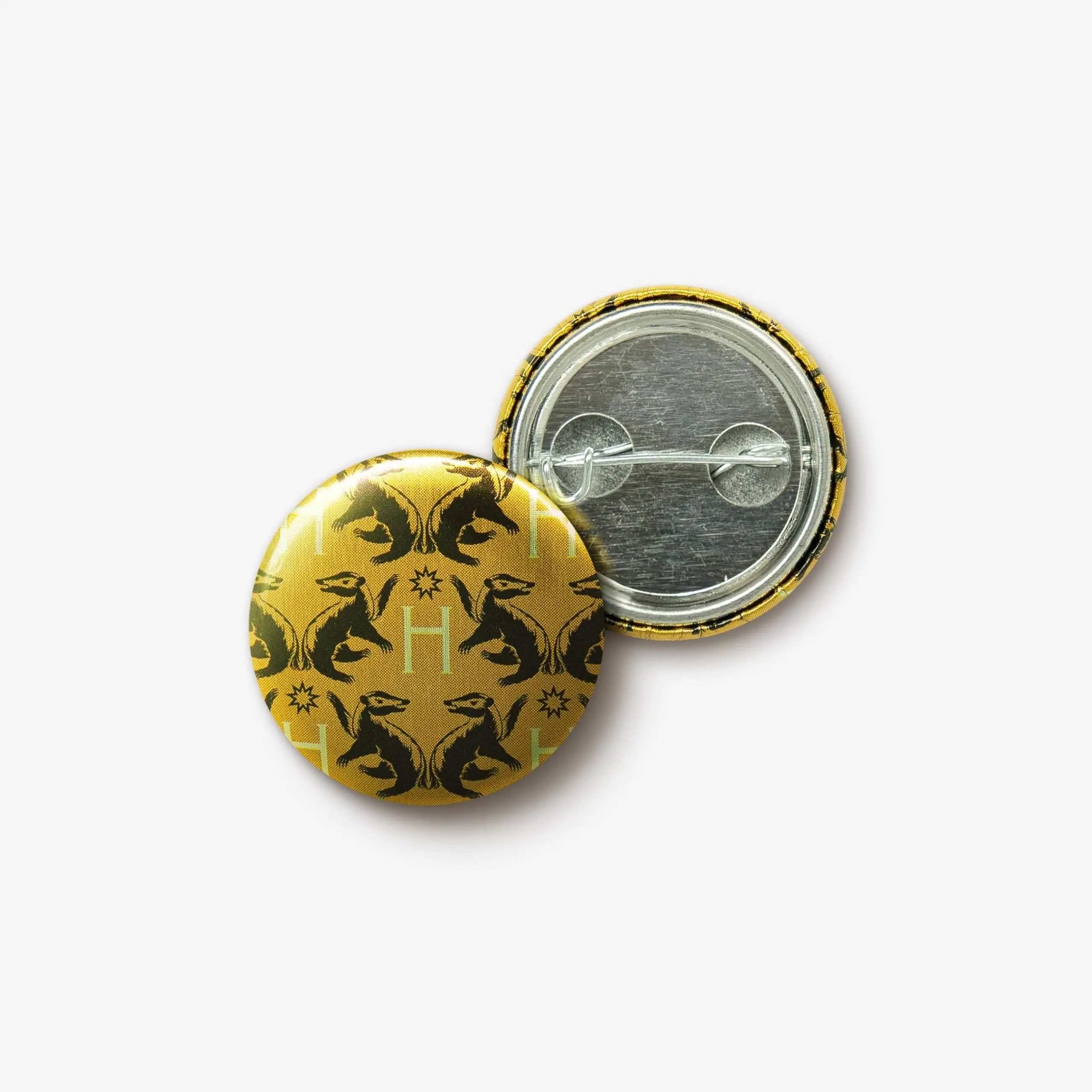 Badge Motif Poufsouffle Les Animaux Fantastiques Harry Potter