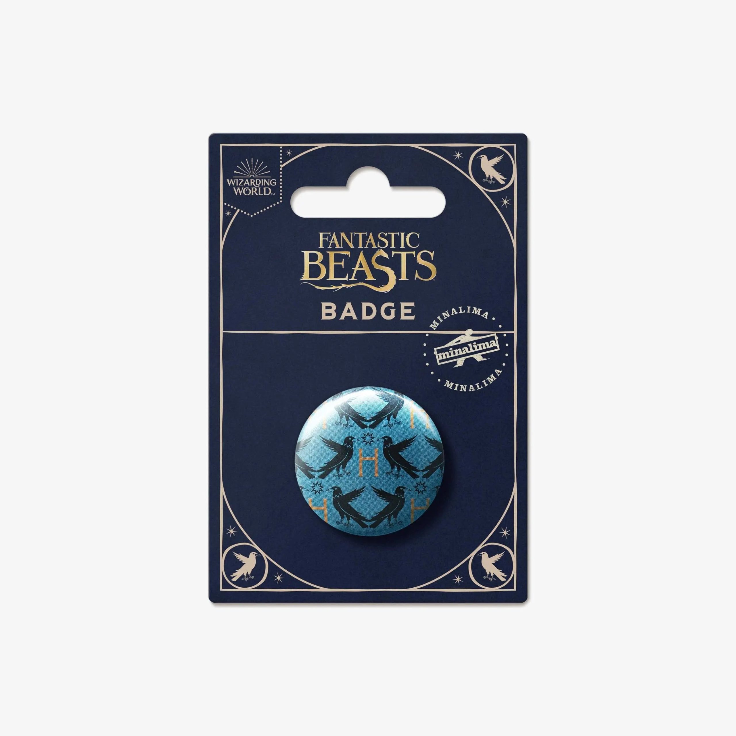 Badge Motif Serdaigle Les Animaux Fantastiques Harry Potter