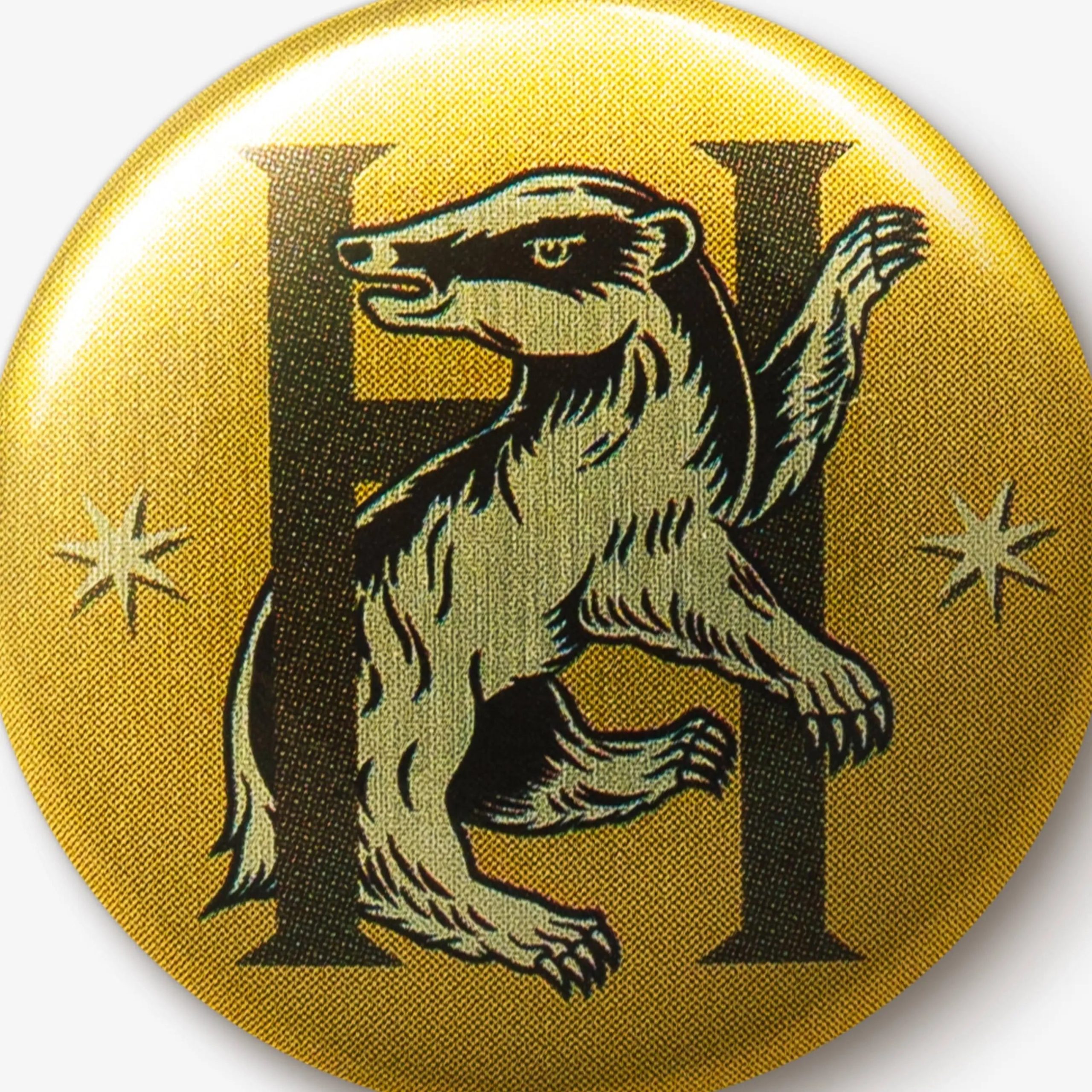 Badge Poufsouffle Les Animaux Fantastiques MinaLima Harry Potter