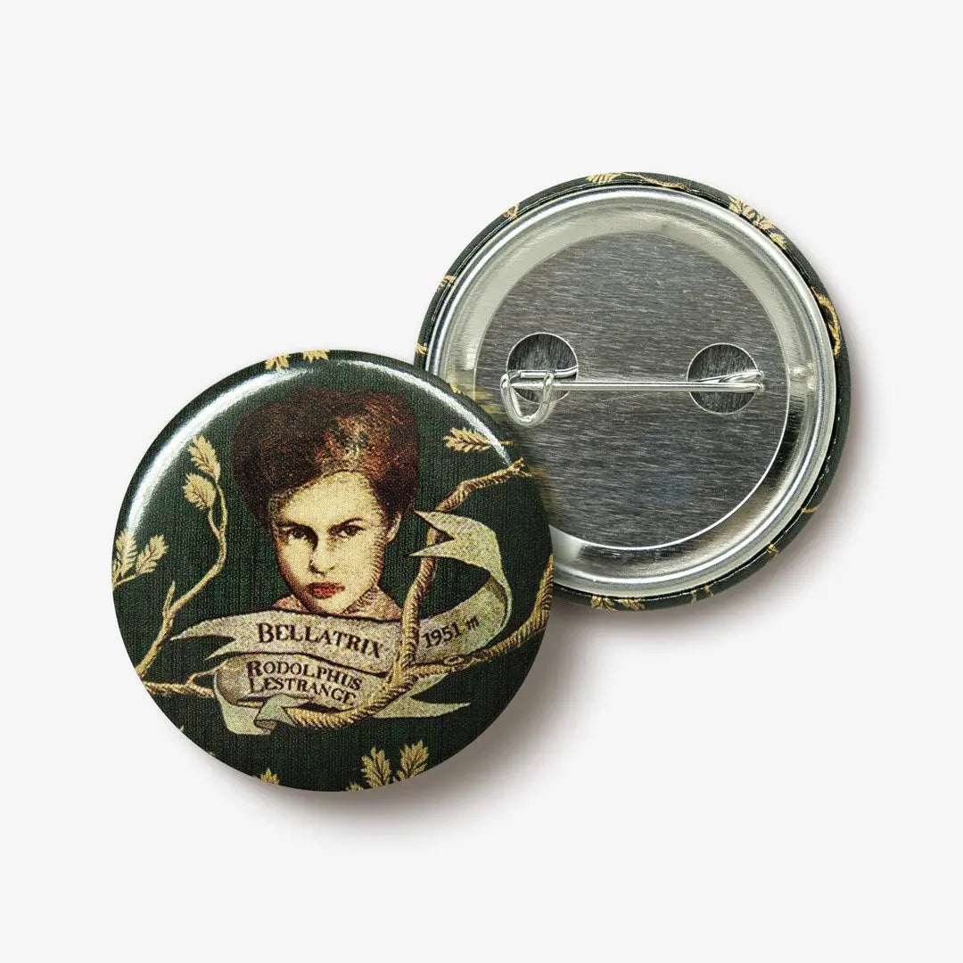 Badge Tapisserie Black Bellatrix Lestrange Harry Potter