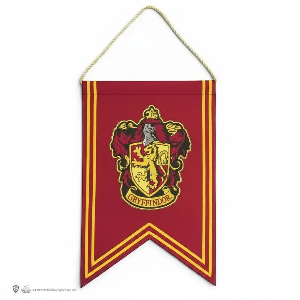 Bannière Gryffondor Harry Potter - Logo Brodé 30 x 44 cm