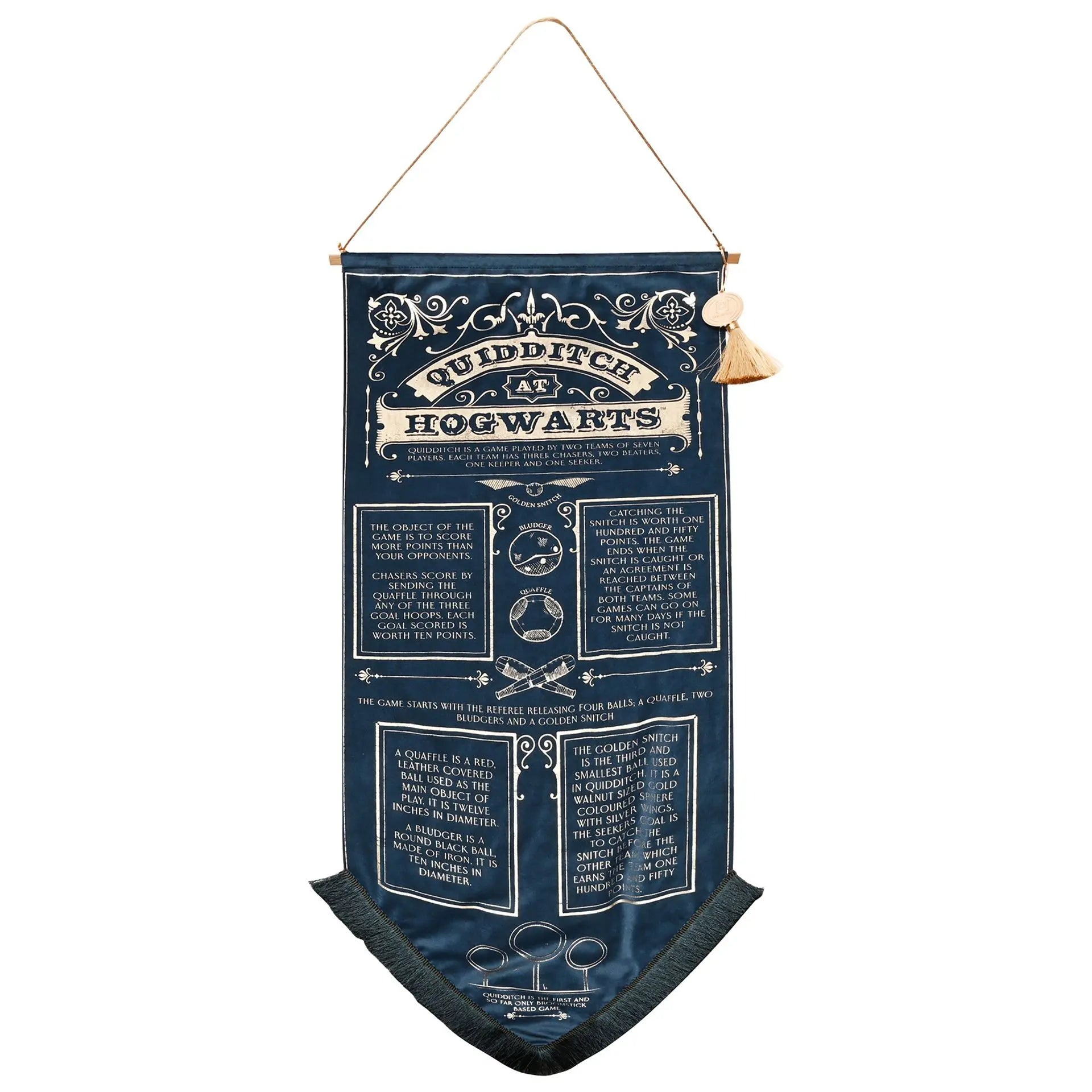 Bannière Règles Quidditch, Harry Potter