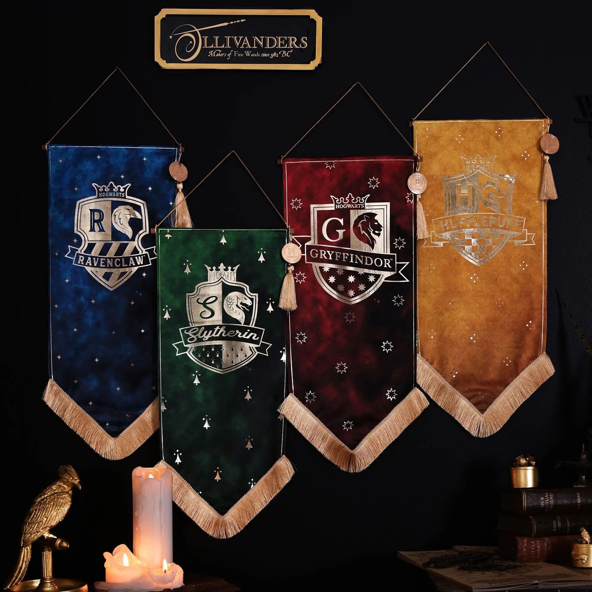 Bannière étendard Poufsouffle, Harry Potter