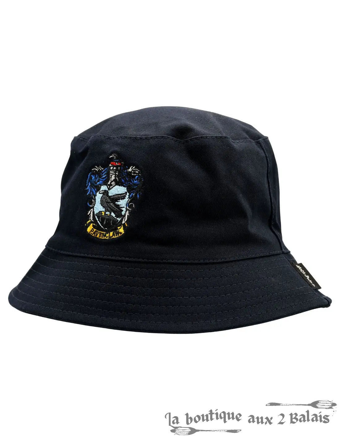 Bob Réversible Serdaigle, Coton brodé & sérigraphié 60 cm Harry Potter