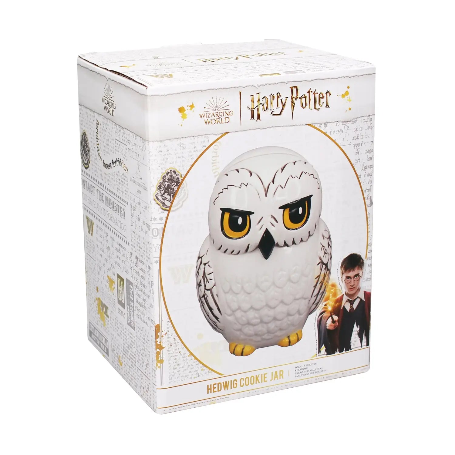 Boîte à Cookie Hedwige en Céramique Harry Potter