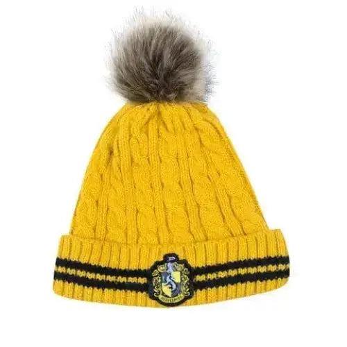 Bonnet À Pompom Poufsouffle, Licence Harry Potter