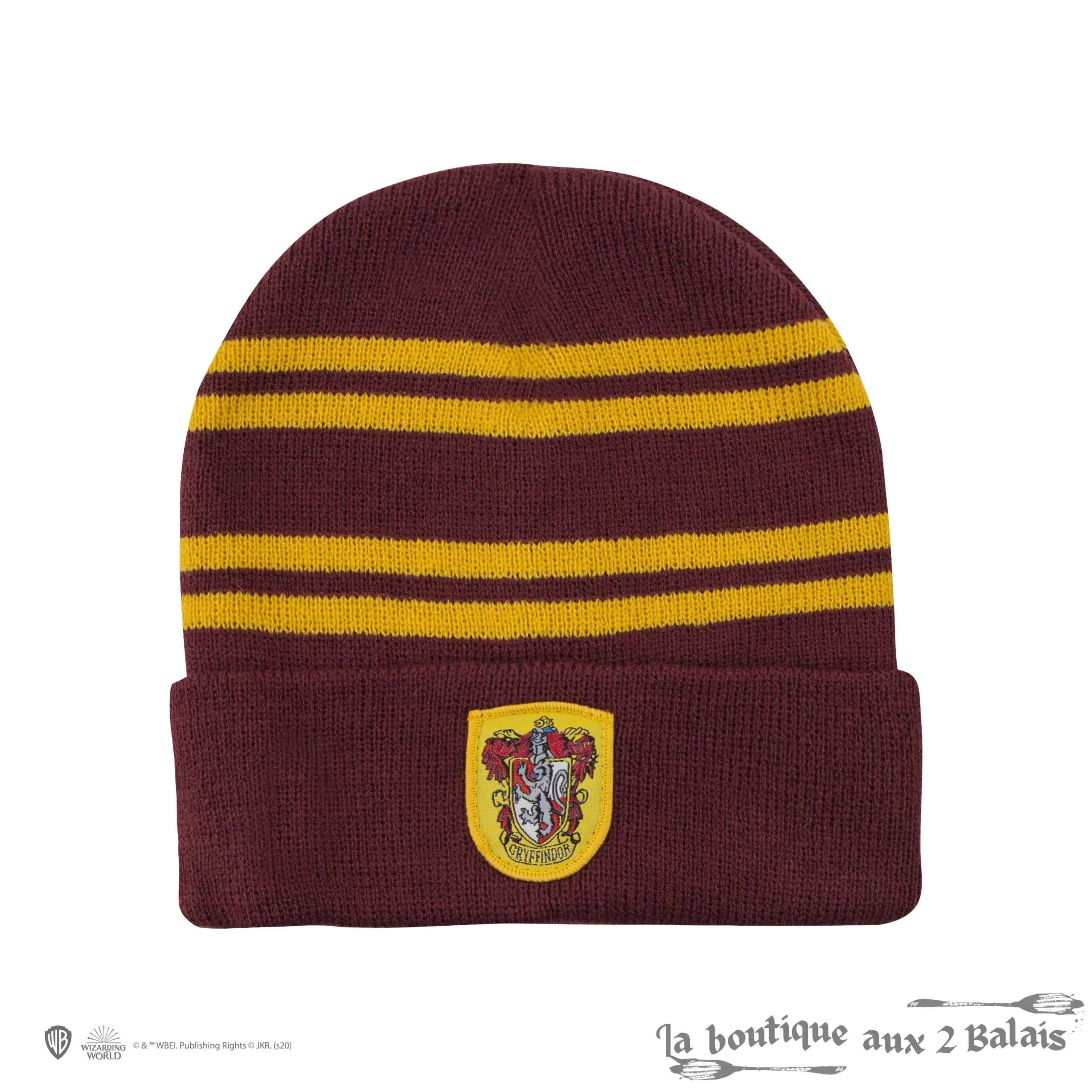 Bonnet & Gants Tactiles Gryffondor Enfants, Acrylique doux Harry Potter