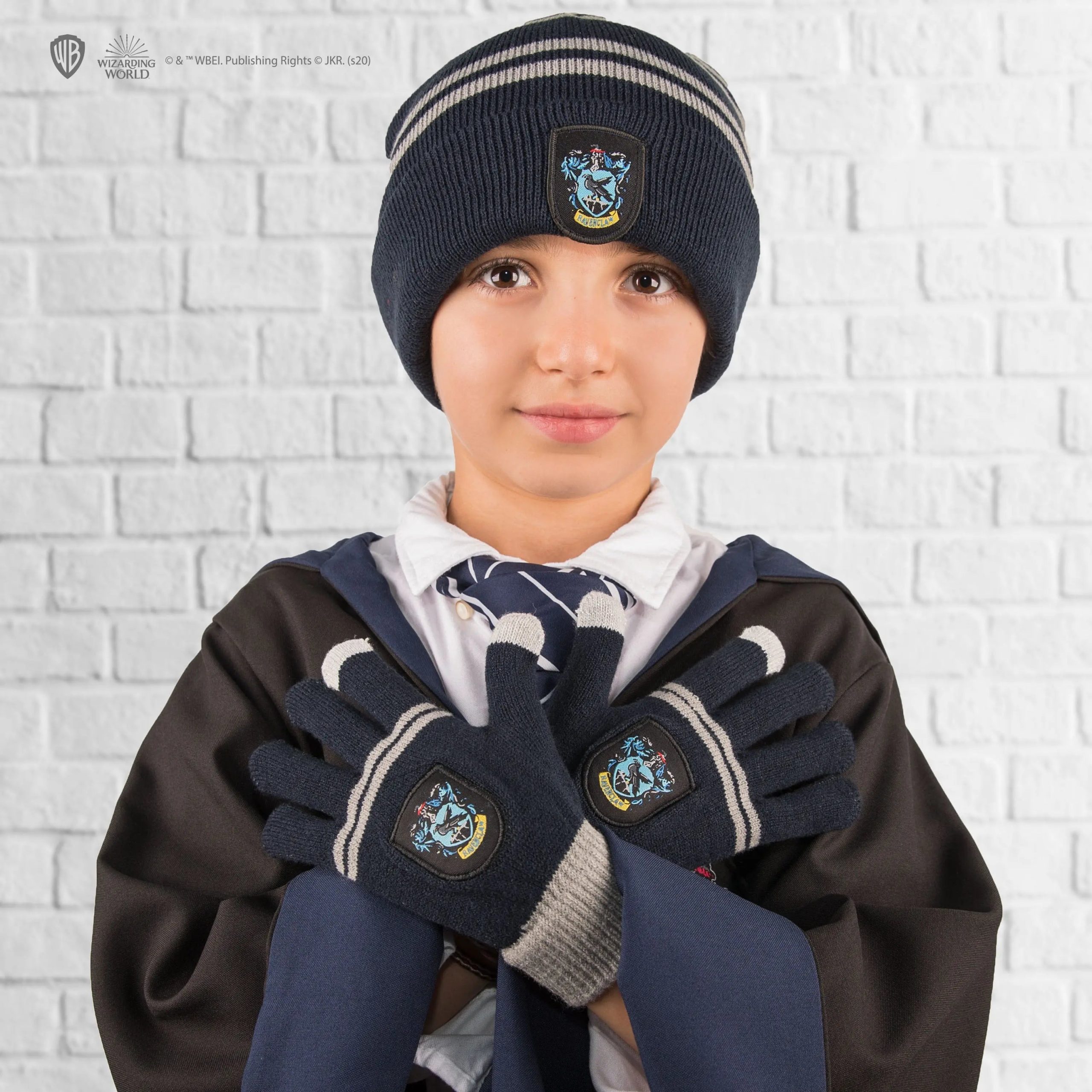 Bonnet et Gants Tactiles Serdaigle Enfants, Harry Potter