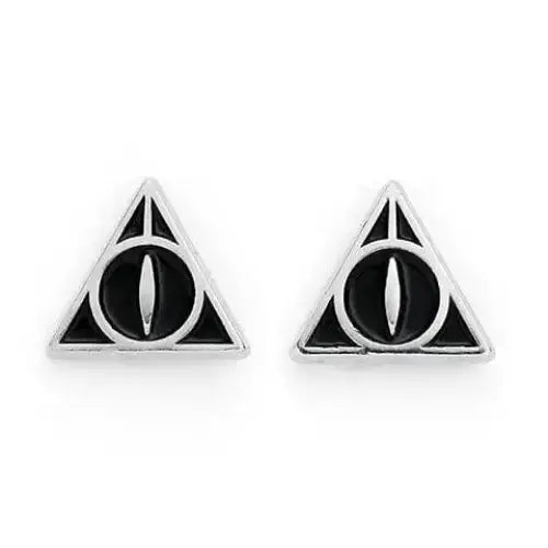 Boucles d'oreilles Reliques de la Mort Harry Potter