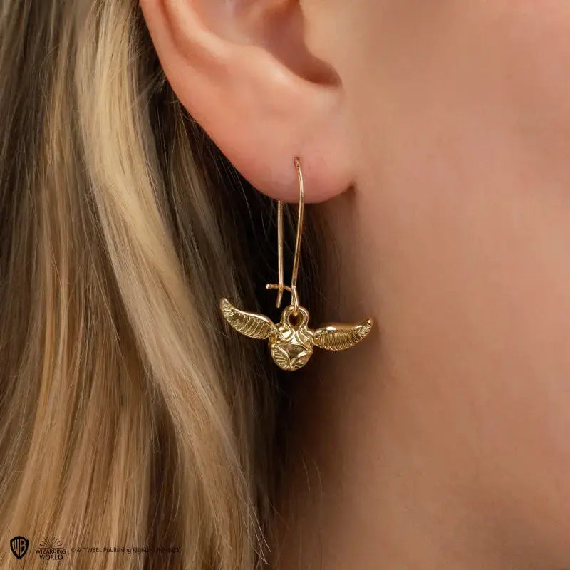 Boucles d’oreilles Harry Potter Vif d’Or