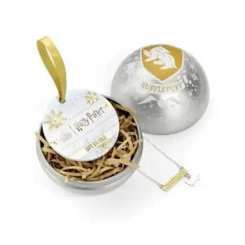 Boule de Noël Poufsouffle Harry Potter