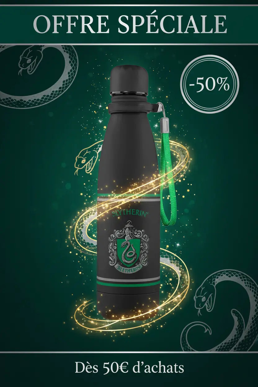 Bouteille Isotherme Serpentard 50cl Harry Potter