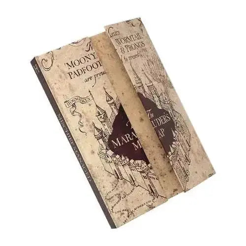 Cahier A5, Carte du Maraudeur Harry Potter