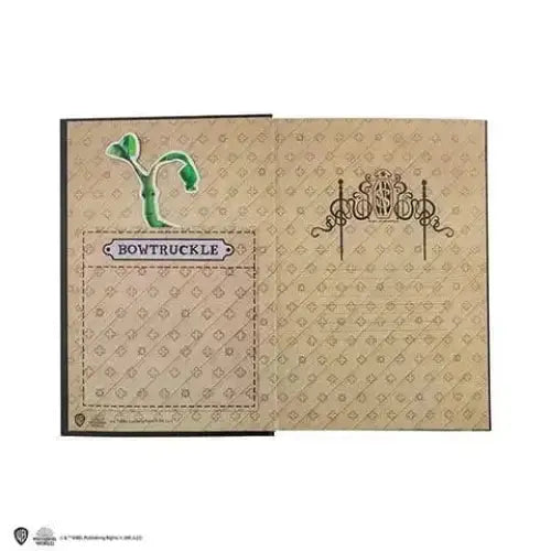 Carnet Animaux Fantastiques avec Marque-page Harry Potter