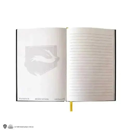 Carnet Poufsouffle avec Marque-page Harry Potter