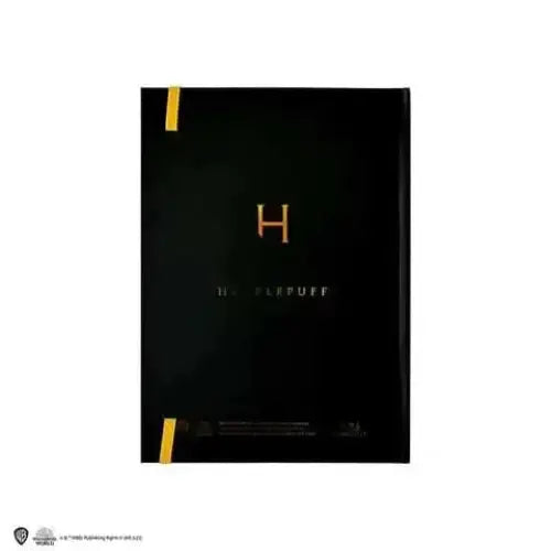 Carnet Poufsouffle avec Marque-page Harry Potter