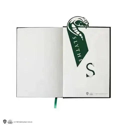 Carnet Serpentard avec Marque-pages Harry Potter