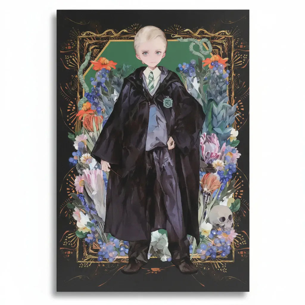 Carnet de Notes Harry Potter Drago Malefoy Portrait - Journal Souple A5