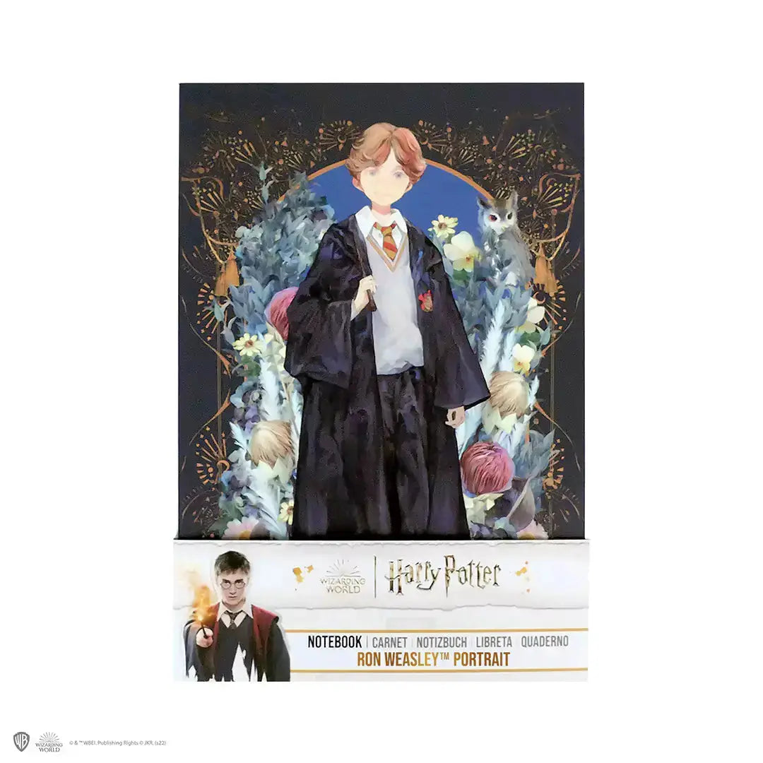 Carnet de Notes Harry Potter Ron Weasley Portrait - Journal Souple A5