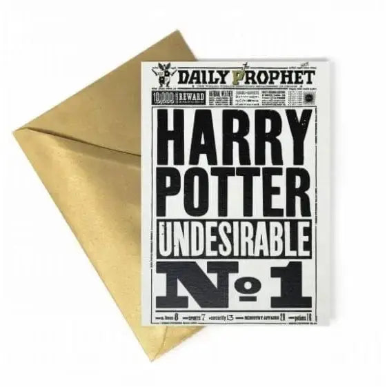 Carte Postale Minalima Daily Prophet Harry Potter