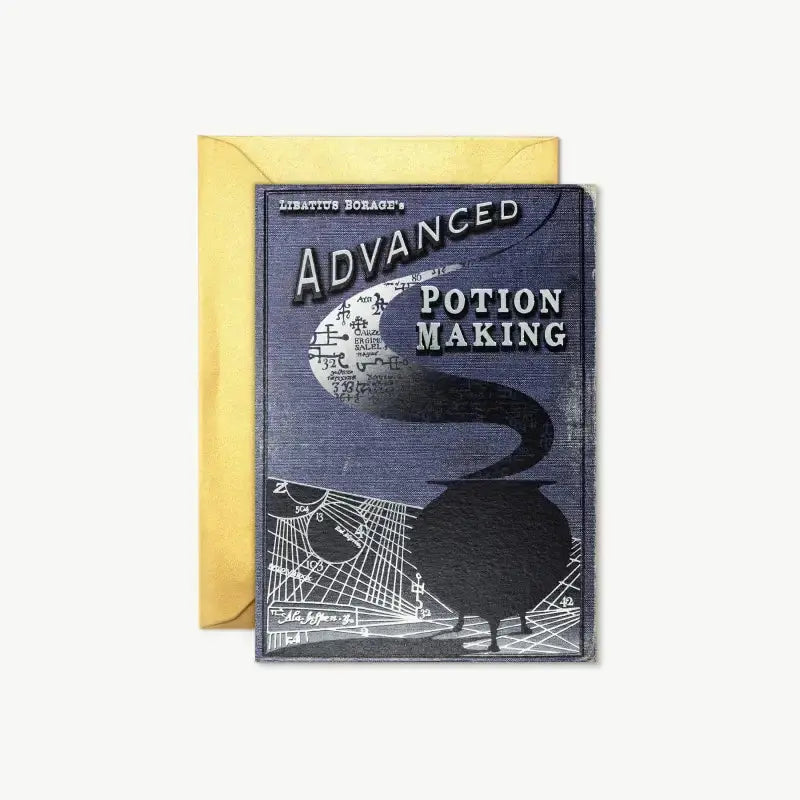 Carte + Enveloppe Minalima Potion Making Harry Potter
