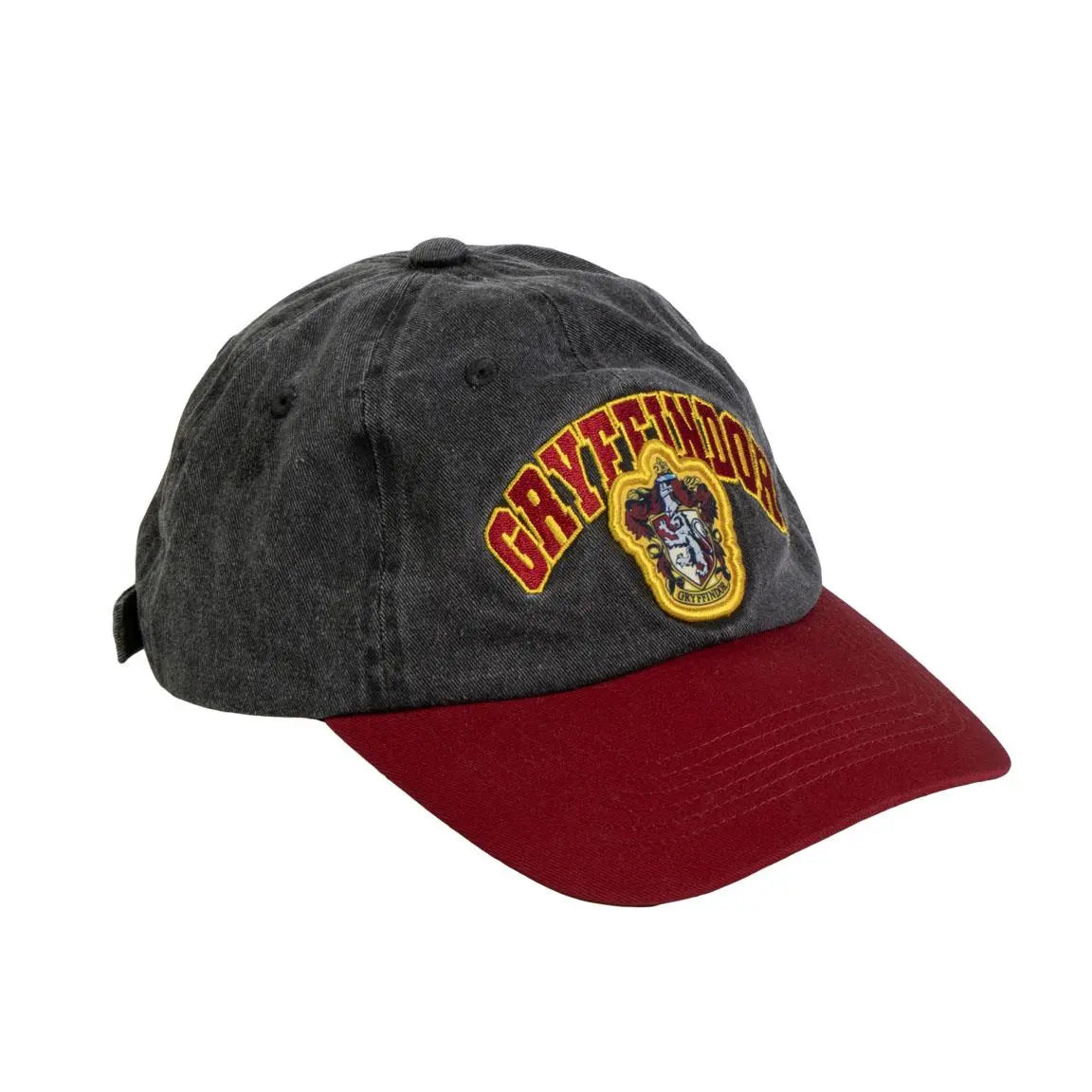 Casquette Gryffondor noire 100 % coton Harry Potter
