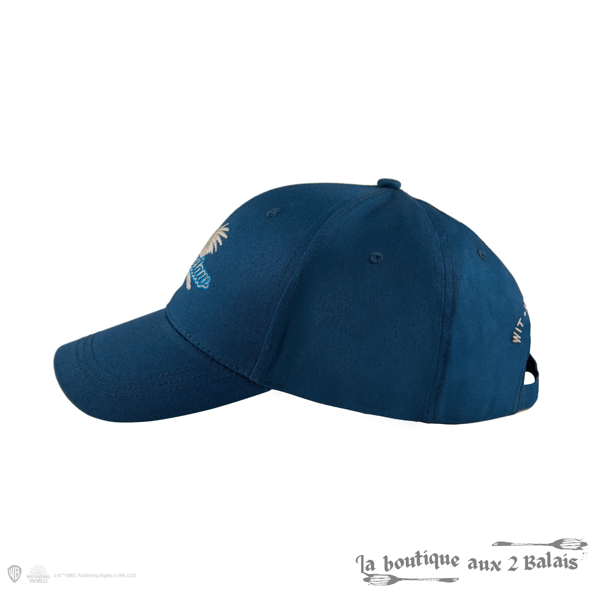 Casquette Serdaigle Harry Potter brodée, 100 % coton