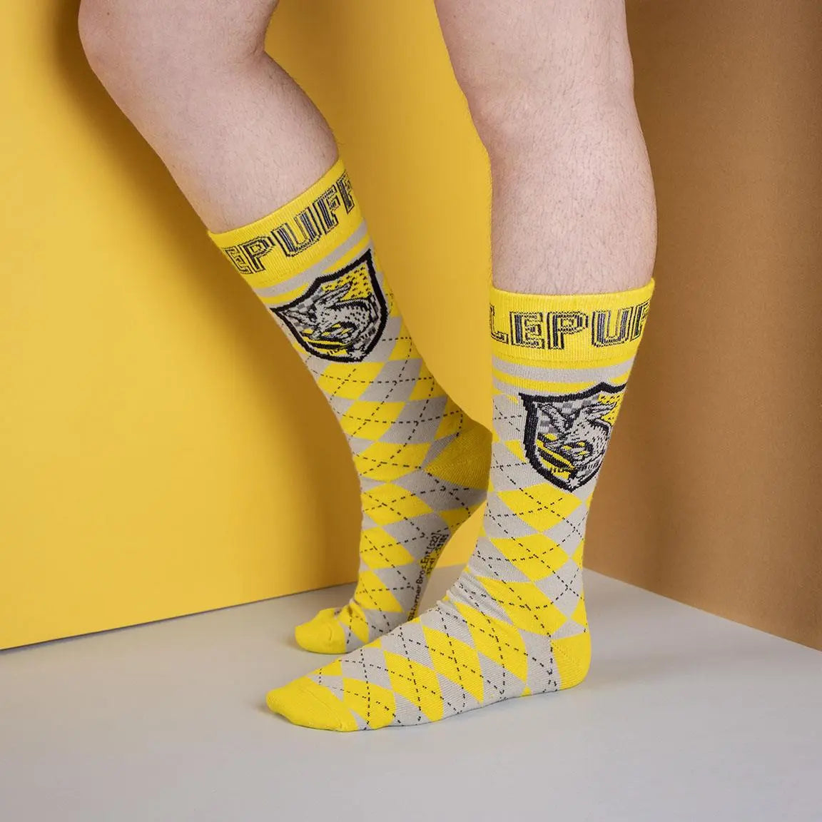 Chaussettes Poufsouffle Harry Potter Adulte Taille 38-45