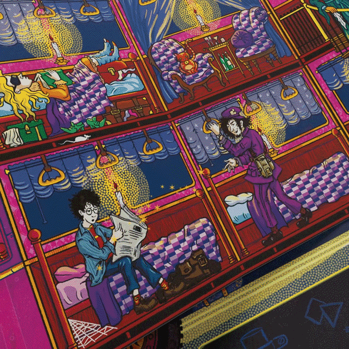 Coffret 3 Livres Harry Potter Édition MinaLima