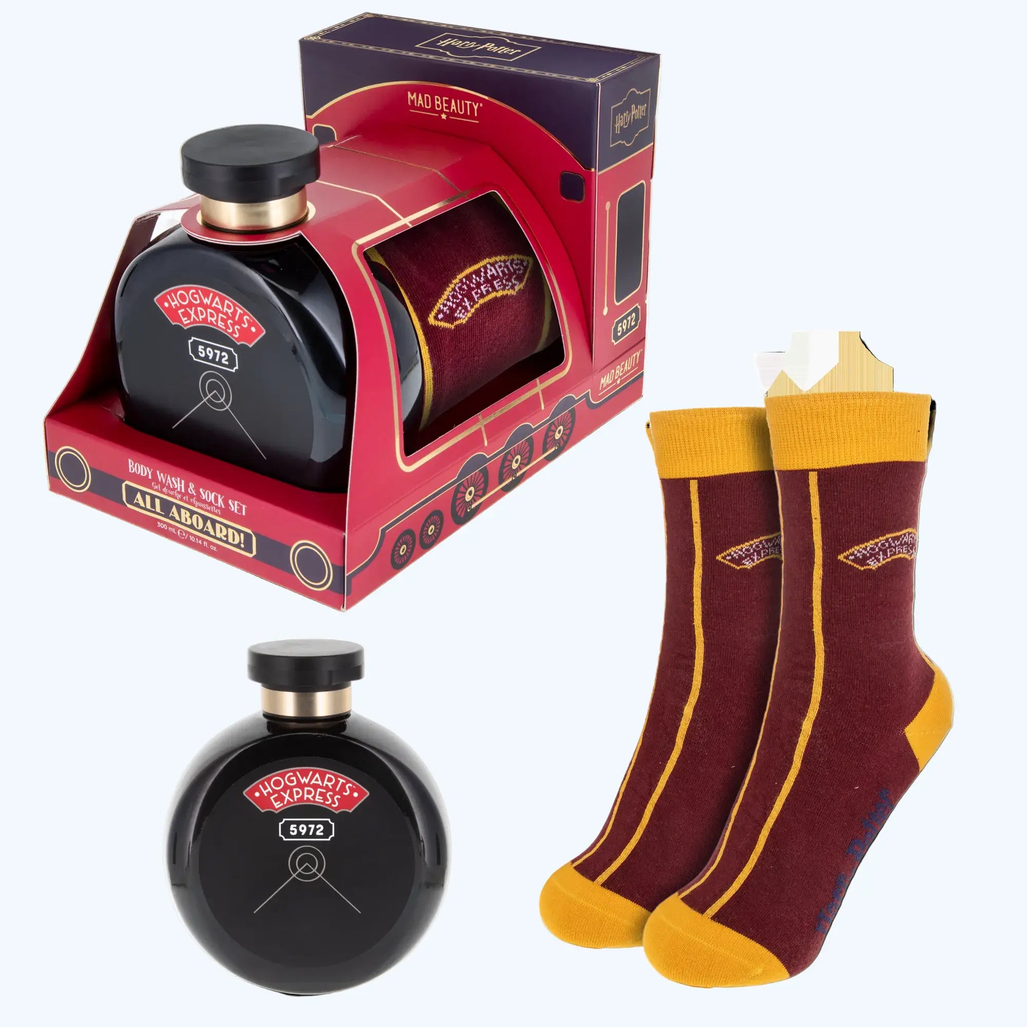 Coffret Cadeau Harry Potter, Gel Douche & Chaussettes