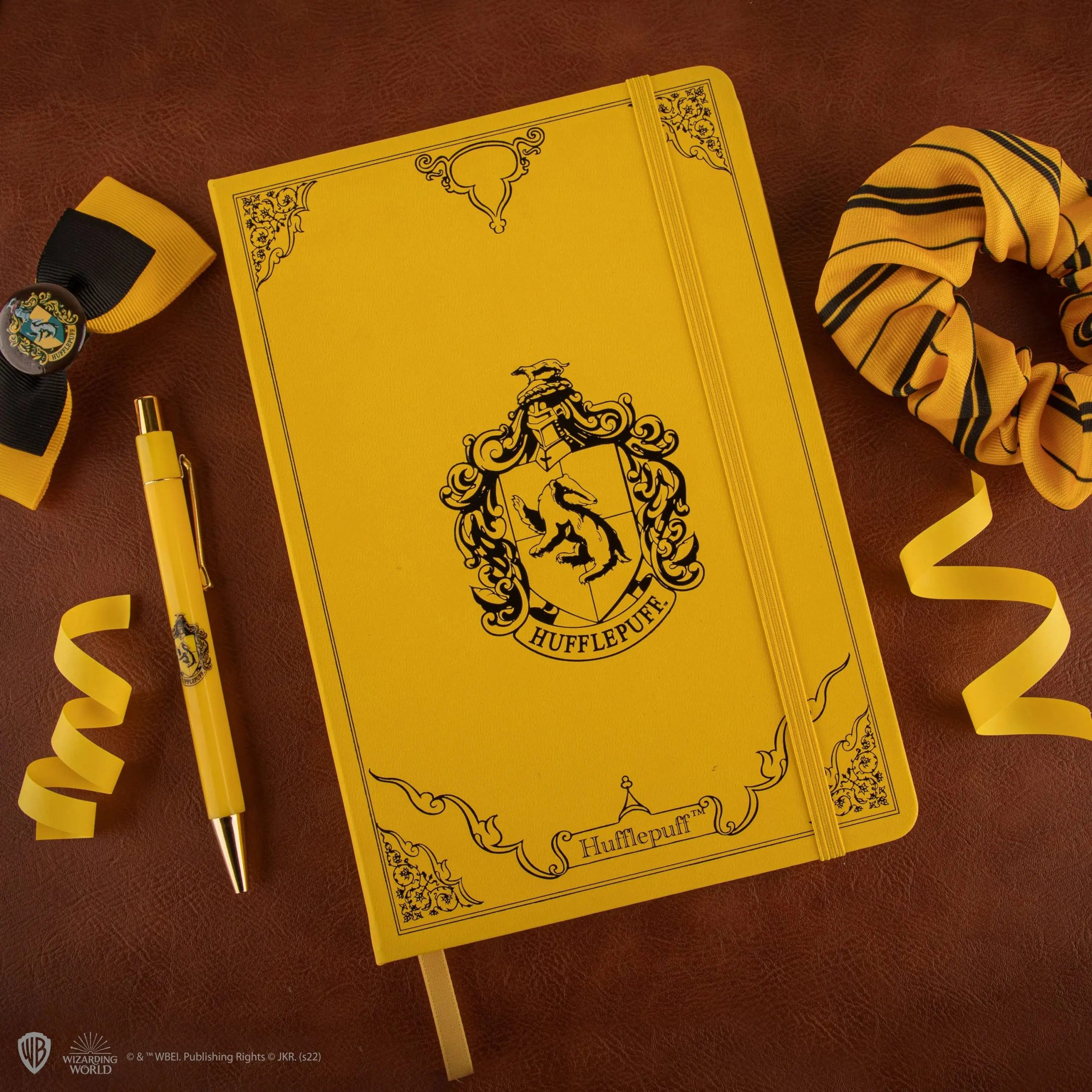 Coffret Deluxe Poufsouffle Harry Potter, Carnet A5 + Stylo