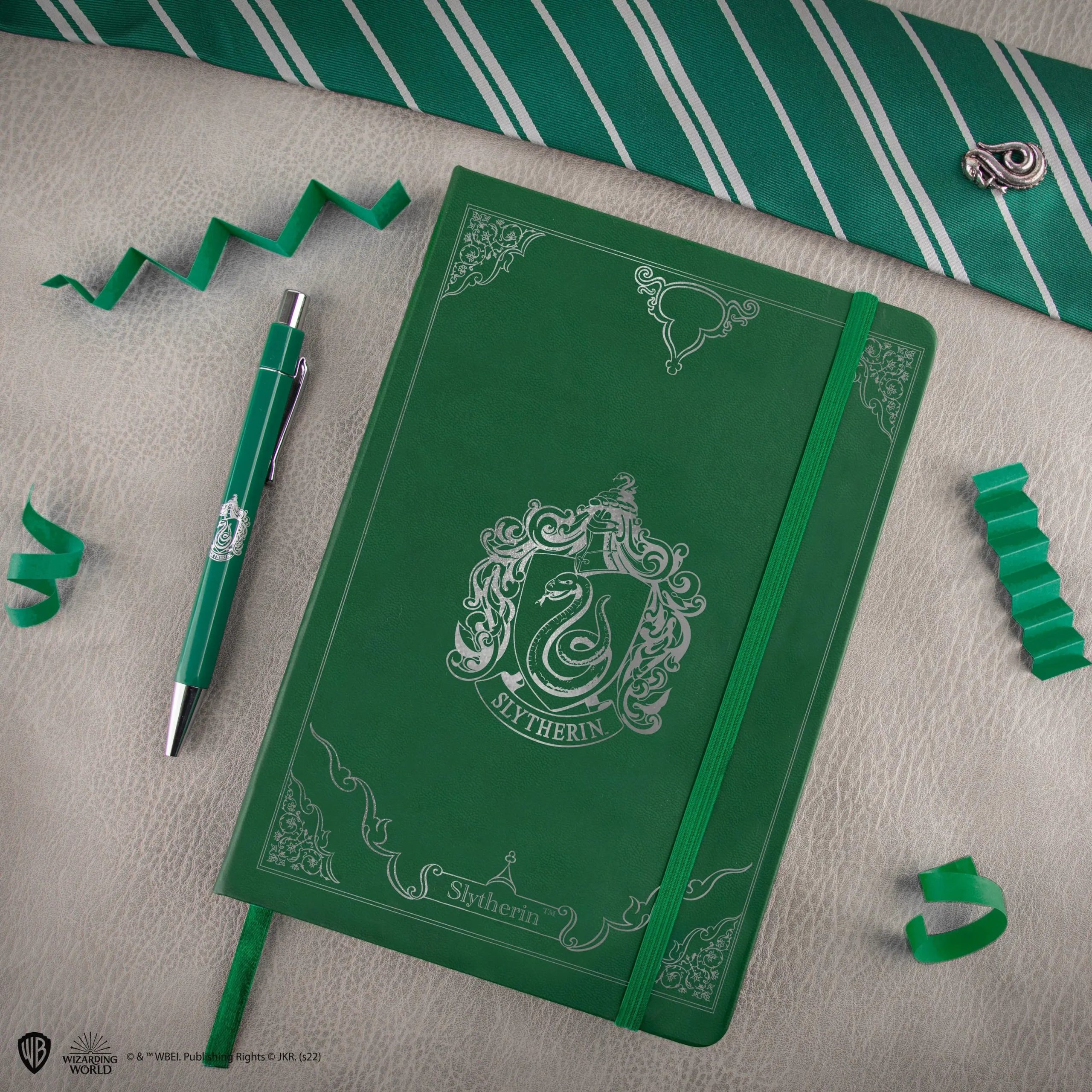 Coffret Deluxe Serpentard Harry Potter, Carnet A5 + Stylo