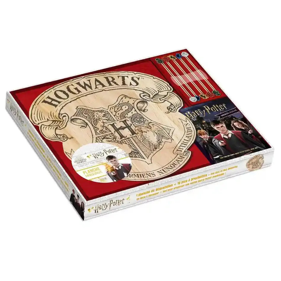 Coffret Soirée Culte Harry Potter avec planche de dégustation