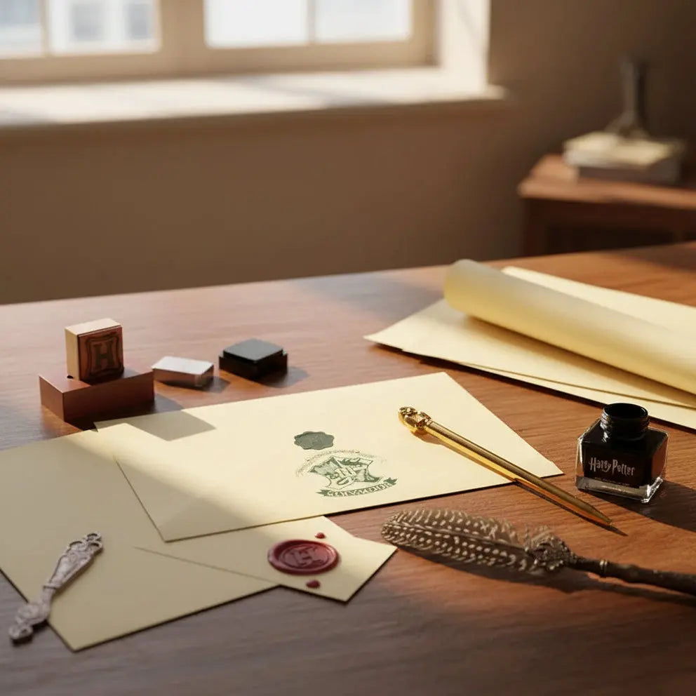 Coffret Calligraphie Harry Potter, Set d'Écriture Magique