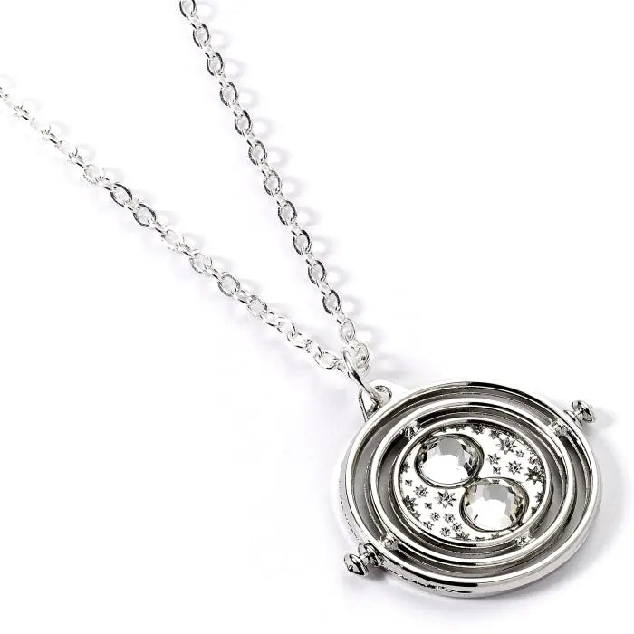 Collier Retourneur de Temps édition argent plaqué Harry Potter