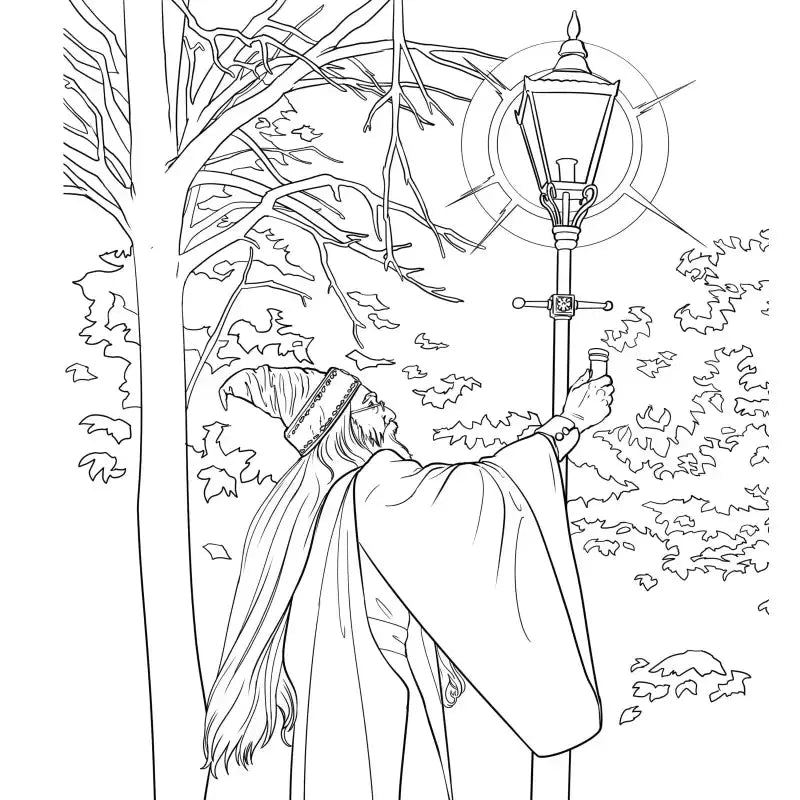 Coloriages Harry Potter Phosphorescents