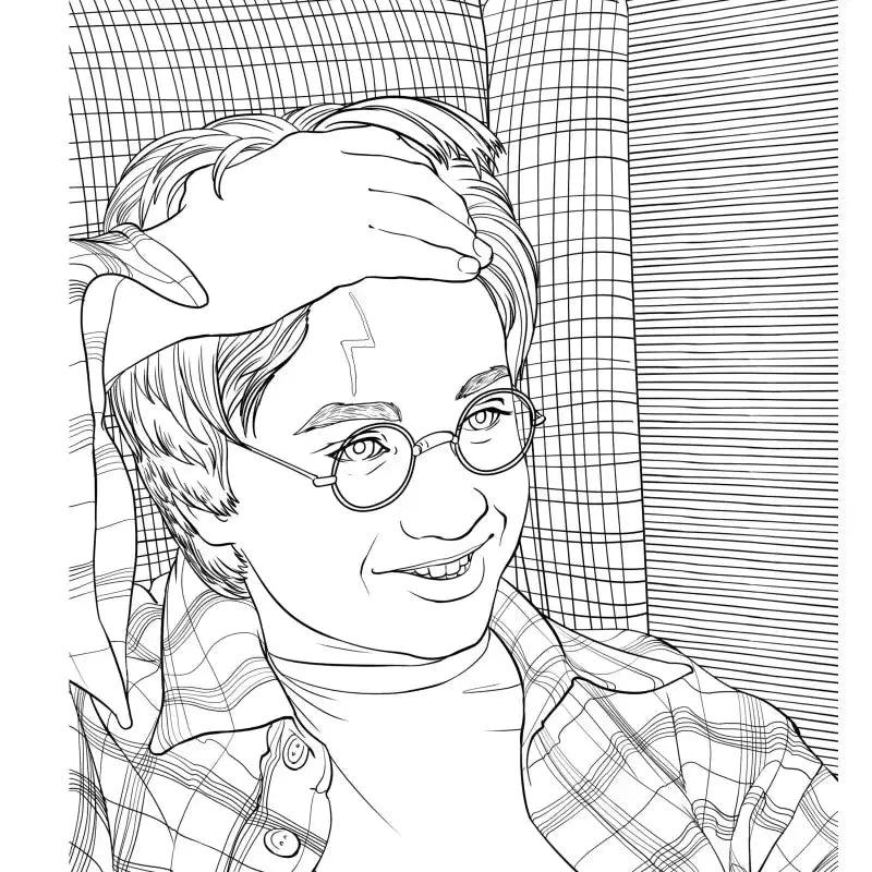 Coloriages Harry Potter Phosphorescents